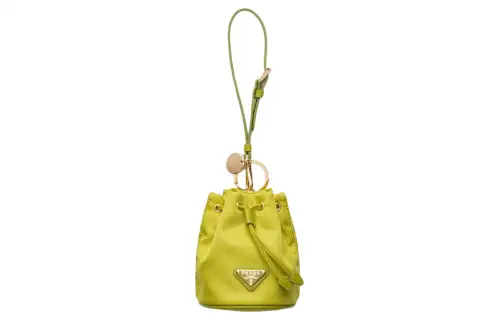 PRADA Re EditionRe Nylon Fabric Clutch Mini Women's Fern Green