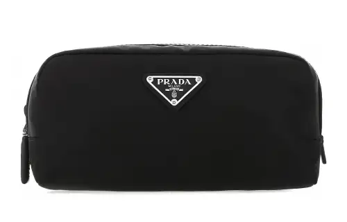 PRADA Recycled Nylon Clutch Men's Black