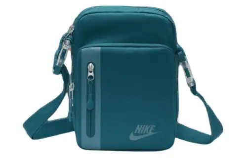Nike Polyester Crossbody Bag, Shoulder Bag Unisex Geode Teal & Mineral Cyan