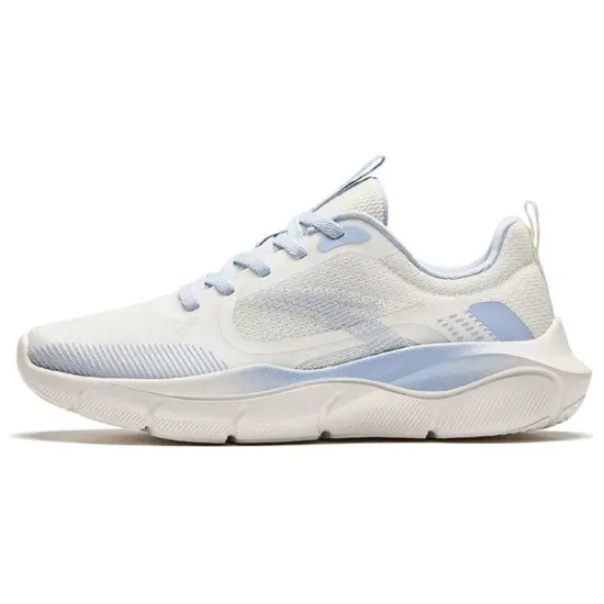 Anta Oxygen Cushioned Wear-Resistant Breathable Lightweight Low-Top Training Shoes Women's White Blue