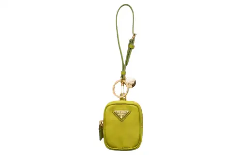 PRADA Re Edition Fabric Clutch Mini Women's Fern Green