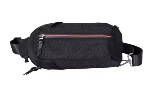 Anta Variety Training Collection Fabric Sling Bag Regular Men's Basic Black