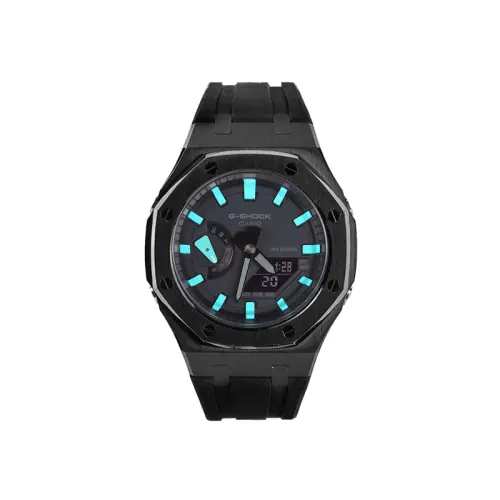 CASIO Unisex Liquid Crystal/Analog Dual Display Series 48.5mm Black Watch