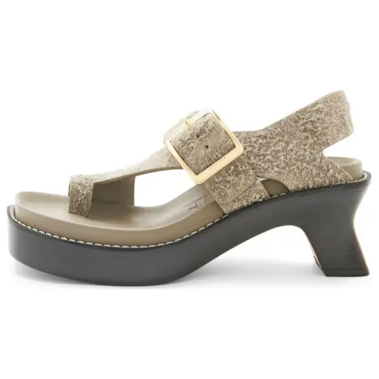 LOEWE Ease 90mm Suede Sandals
