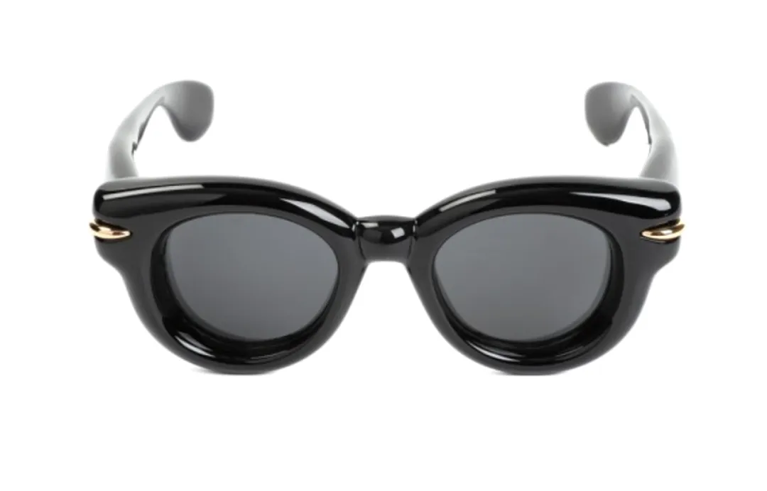 LOEWE Round Sunglasses Women's Black