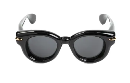 LOEWE Round Sunglasses Women's Black