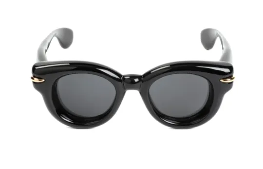 LOEWE Round Sunglasses Women's Black