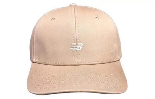 New Balance Cotton Baseball Caps Unisex Beige/Black