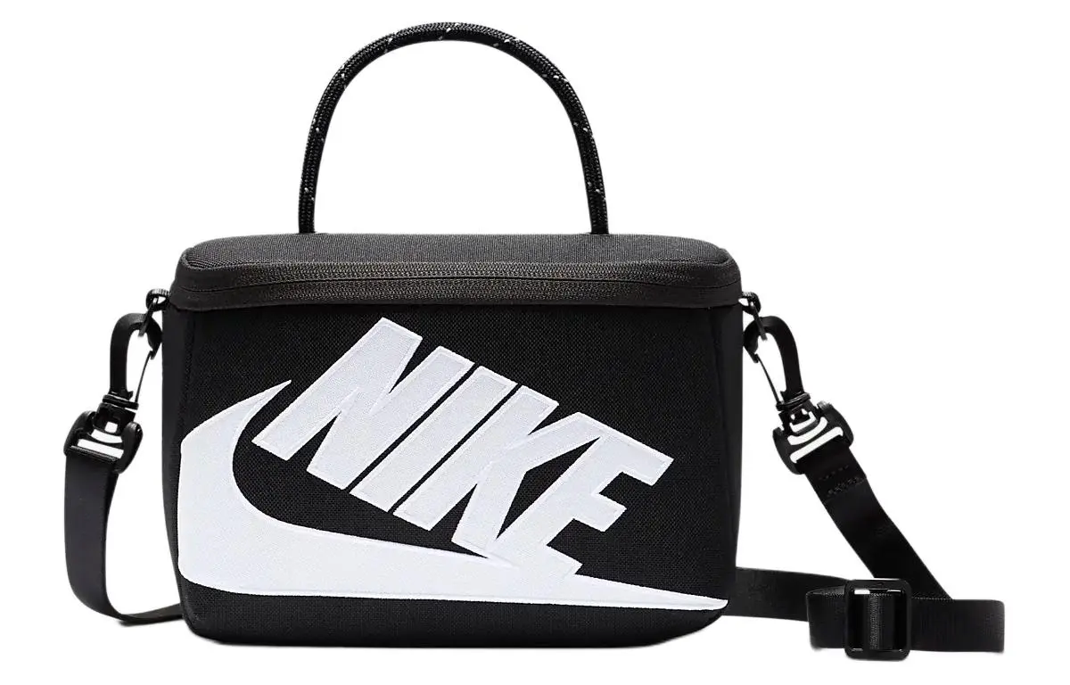 Nike Mini Shoe Box 3L Cross-Body Bag Black/White