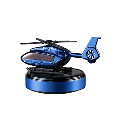 Camouflage airplane solar-powered for auto, perfume with a light fragrance, long lasting light fragrance