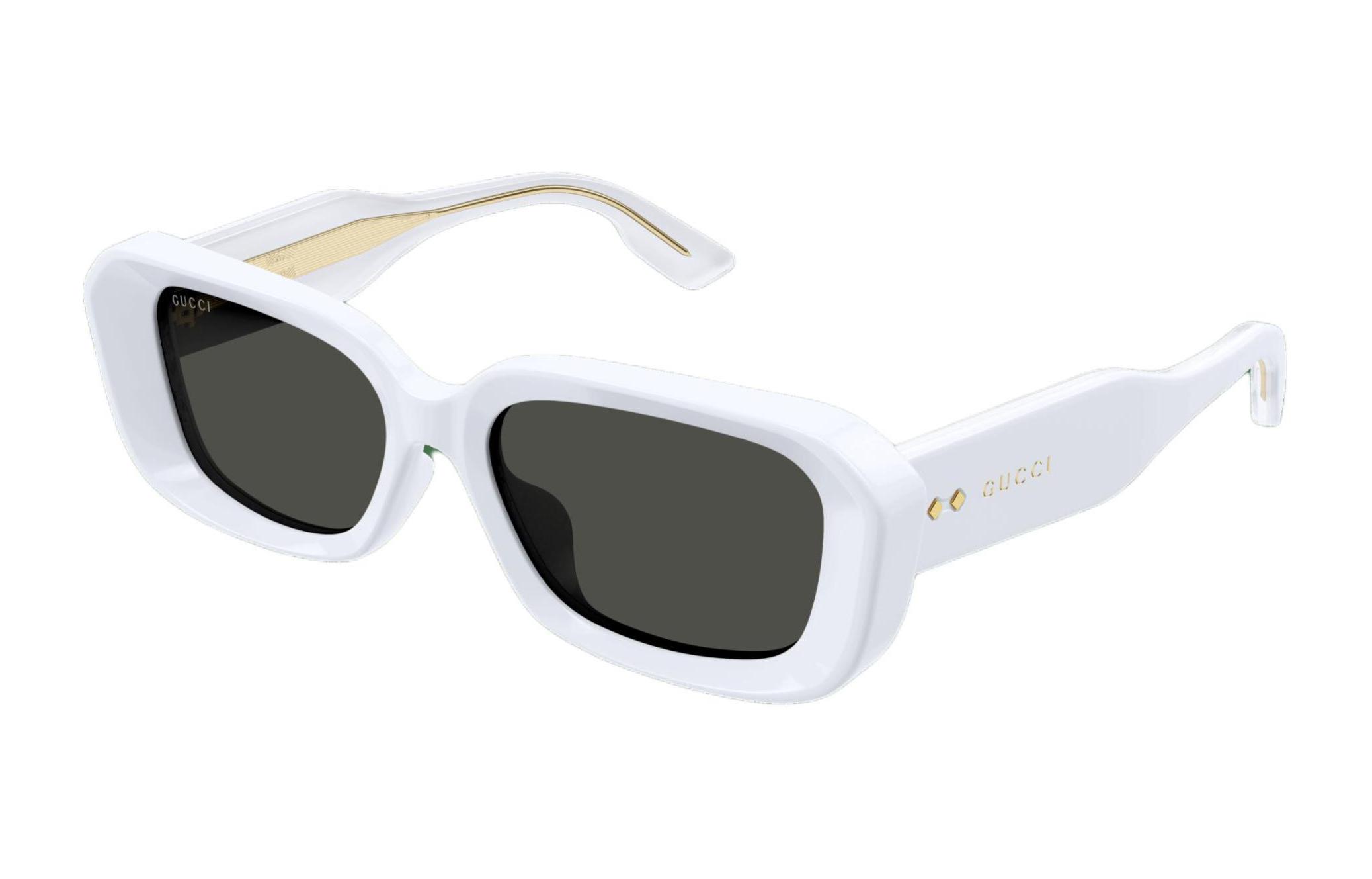Мужские очки Gucci Oval (белые)