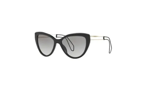 MIU MIU Cat Eye Sunglasses Women's Black