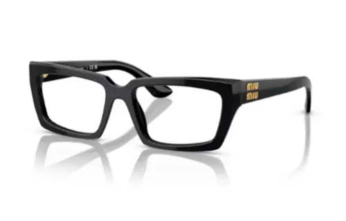 MIU MIU Eyewear Logo print Rectangle frame Glasses