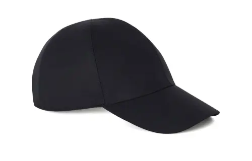 Loro Piana Virgin Wool, Mulberry Silk, Elastane Baseball Caps Men's Marine Blue