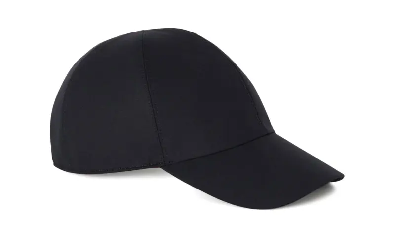 Loro Piana Virgin Wool, Mulberry Silk, Elastane Baseball Caps Men's Marine Blue