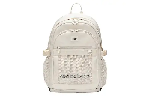 New Balance Nylon Backpack Unisex Butter