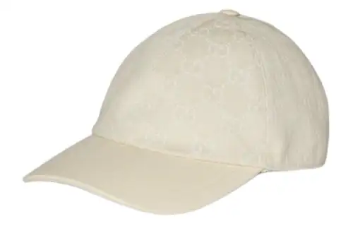 GUCCI Gg Cotton Canvas Baseball Hat