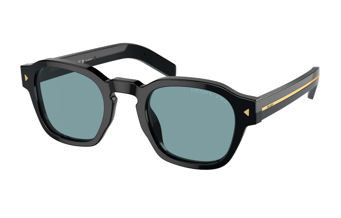 Мужские очки Prada Logo (черные)