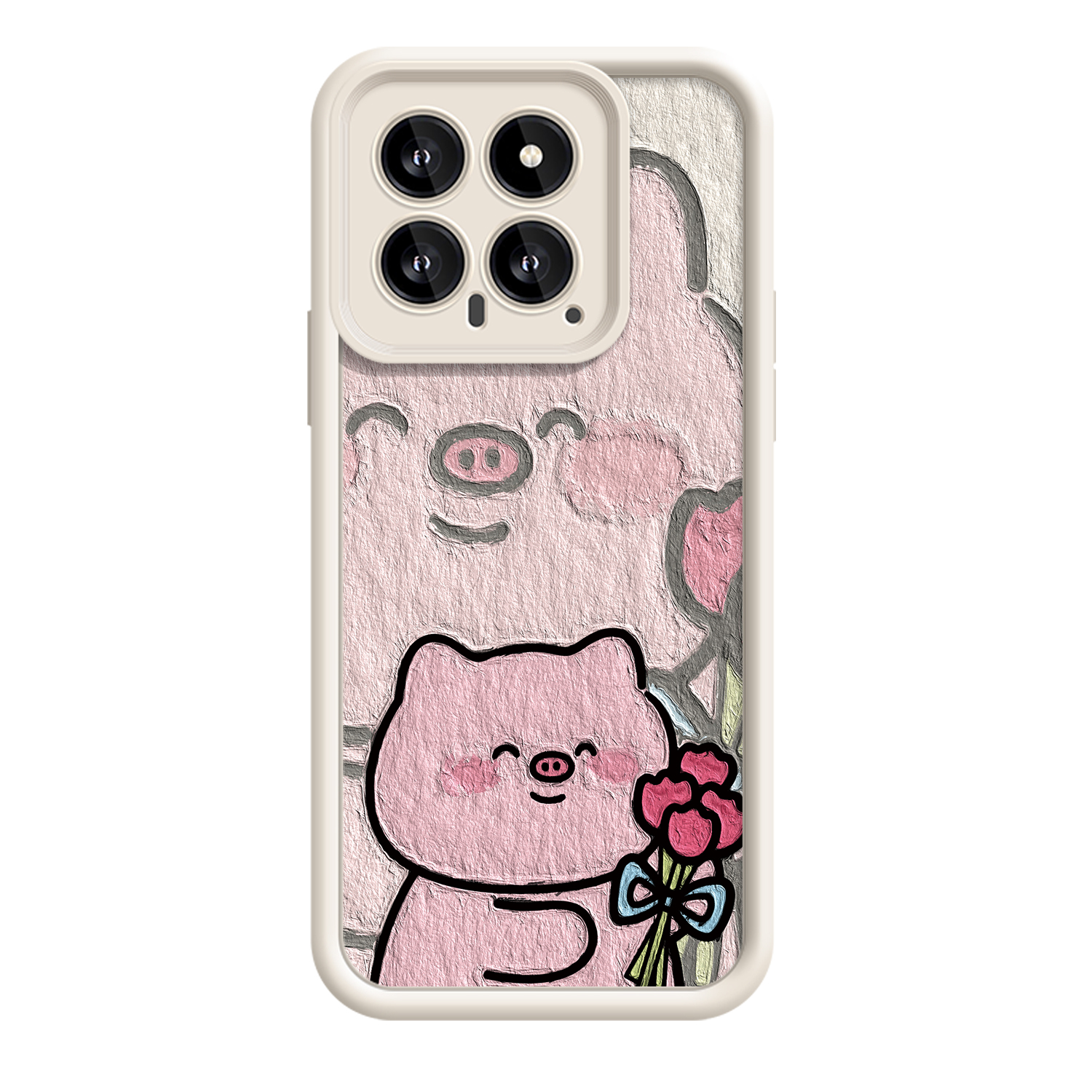 Xiaomi, silicone cartoon compatible cute phone case for men and women *S, material, 11, 10, 14, 13/12×, 12x, for beloved