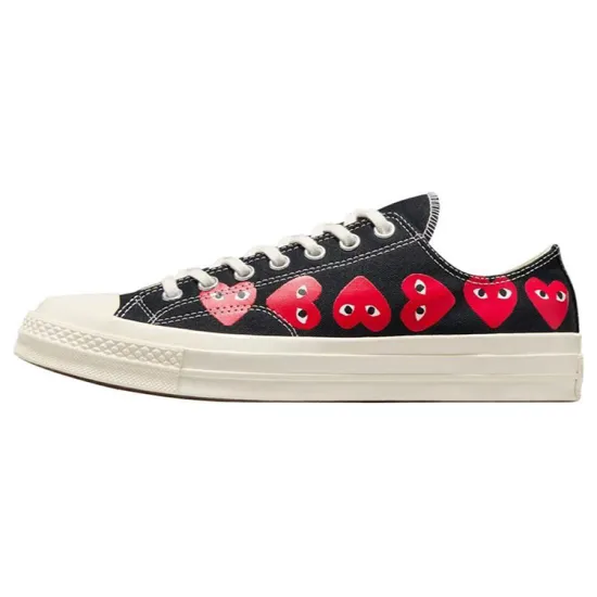 Converse Chuck Taylor All Star 70 Ox Comme Des Garcons PLAY Multi-Heart Black