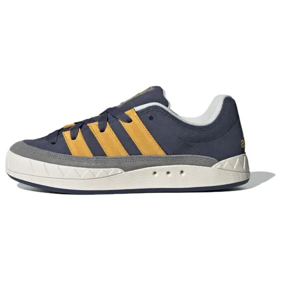 Adidas Originals Adimatic Skateboard Shoes Unisex Low-top Blue/Yellow