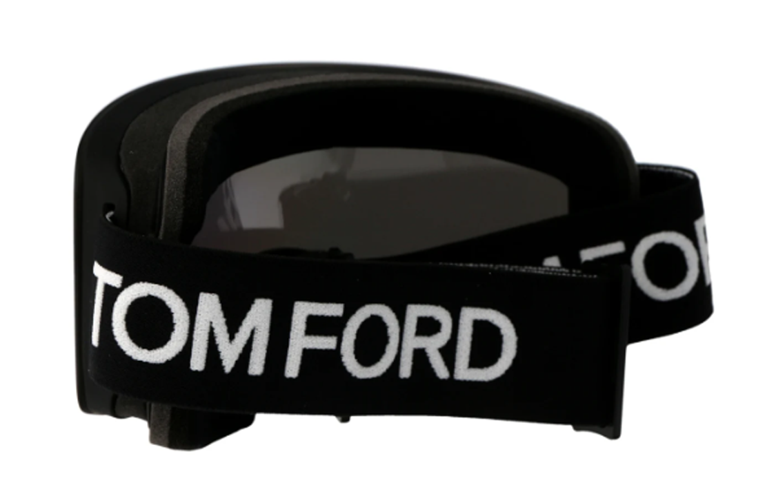 Женские очки TOM FORD Logo (черные) — фото 5