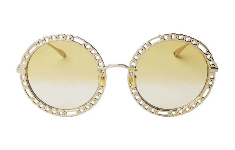 GUCCI Round Oval Sunglasses