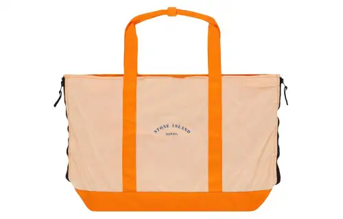STONE ISLAND Nylon Tote Bag, Shopping Bag, Shoulder Bag, Handbag Men's Yellow