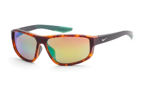 Nike Irregular Shape Sunglasses Men's Tortoiseshell