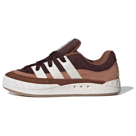 adidas Adimatic Skateboarding Shoes Unisex Low-top Light Brown/Dark Brown/Chocolate/White