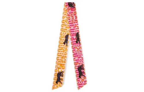 CARTIER Scarves Women's Pink/Yellow