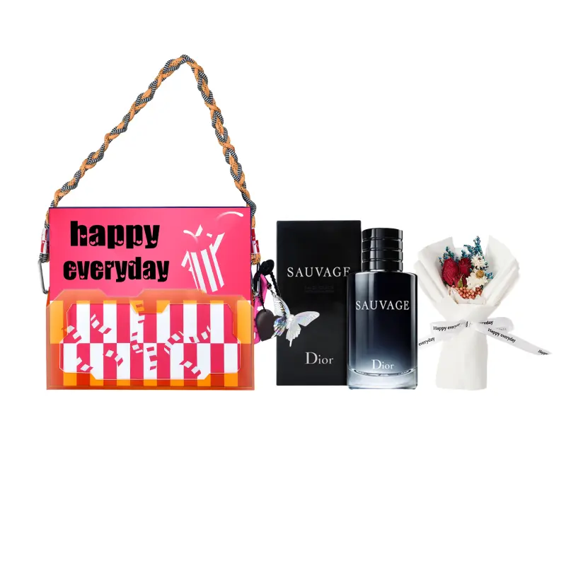 DIOR Gift box, perfume, set, punk style, light luxury style