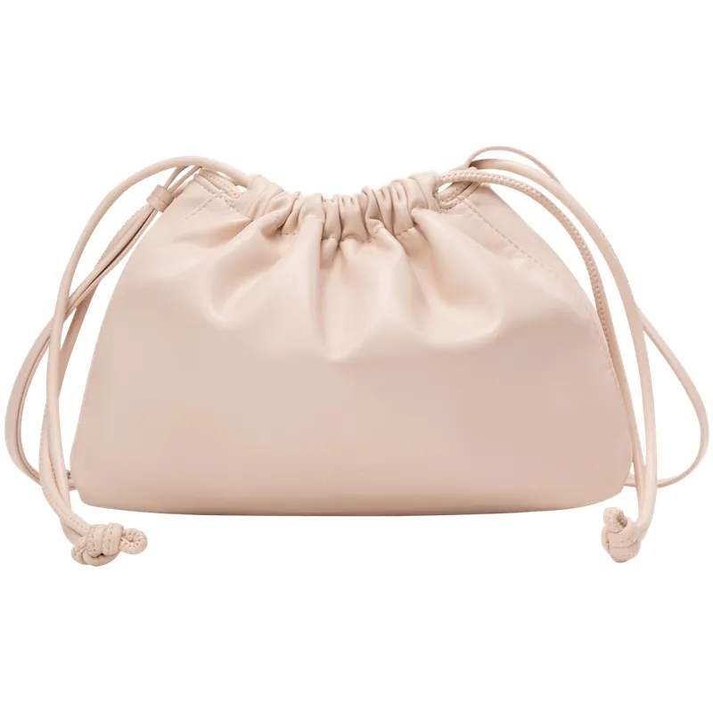 CALVIN KLEIN Synthetic Material Shoulder Bag Women's Egg Shell Yellow