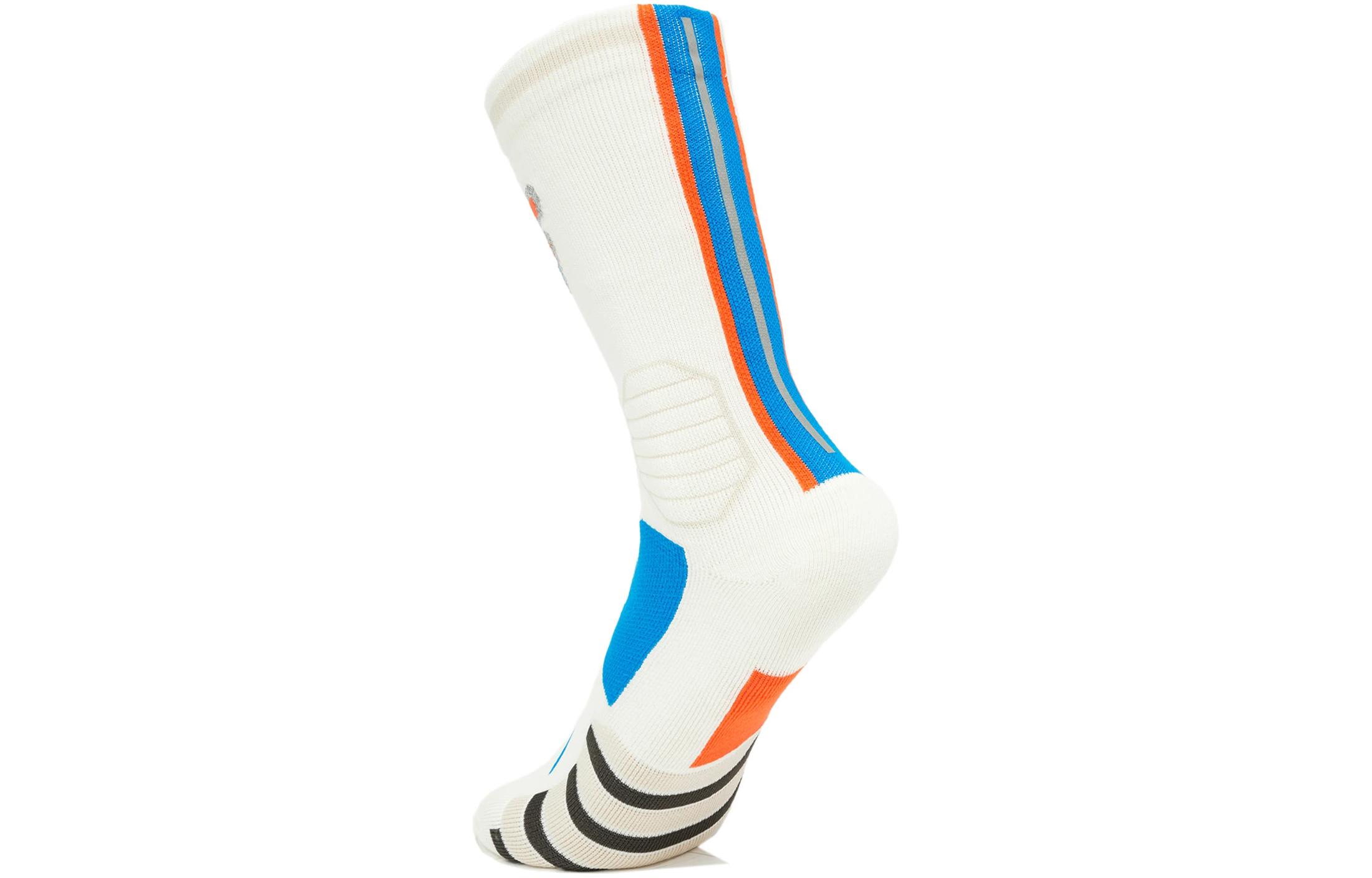 Li Ning BADFIVE Crew Socks Unisex 1 Pack Pink Orange