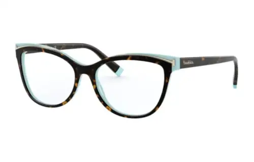 TIFFANY & CO. Plastic Irregular Shape Eyeglass Frames Women's Tortoiseshell