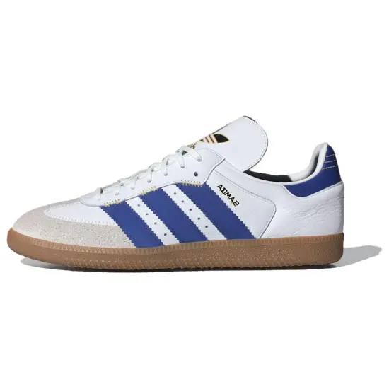 adidas originals Samba OG Oversized Logo White Semi Lucid Blue
