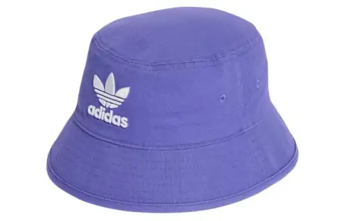 Adidas Originals Cotton Bucket Hats Unisex Purple