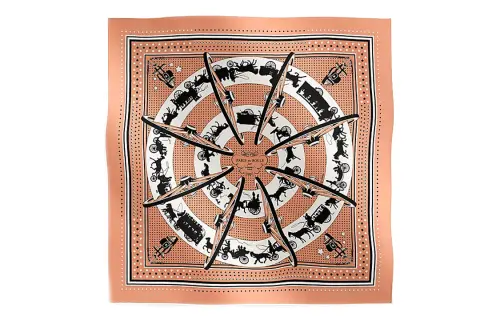 HERMES PARIS Scarves Women's Brown