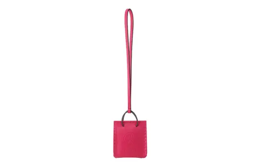 HERMES Oran Leather Charms Unisex