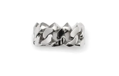 Burberry Silver Rings Unisex Silver