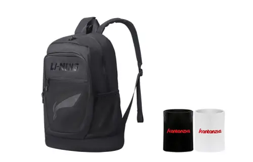 Li Ning Polyamide Backpack Unisex Black