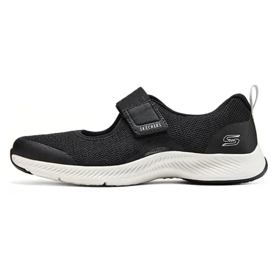 Skechers Cushioning Anti-Slip Wear-Resistant Breathable Moisture-Wicking Low-Top Casual Shoes Women's Black