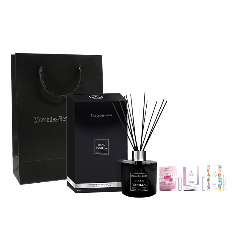 Mercedes Benz, fragrant aromatherapy with a light fragrance, floral perfume, 200 ml, 1.5 ml, 1 ml