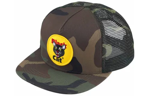 Supreme Black Cat Mesh Back 5 Panel