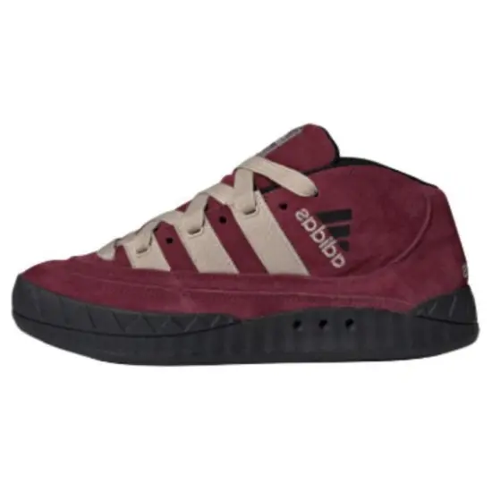 adidas Adimatic Mid Maroon Wonder Beige Core Black