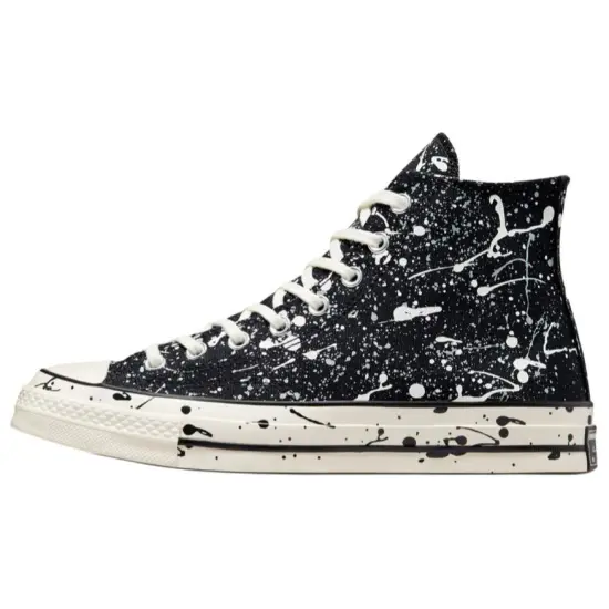 Converse Chuck Taylor All Star 70 Hi Archive Paint Splatter Black White