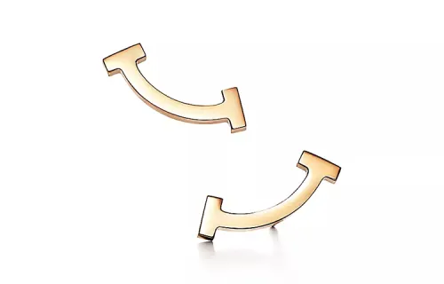 TIFFANY & CO. 18K Gold Stud Earrings Women's Gold