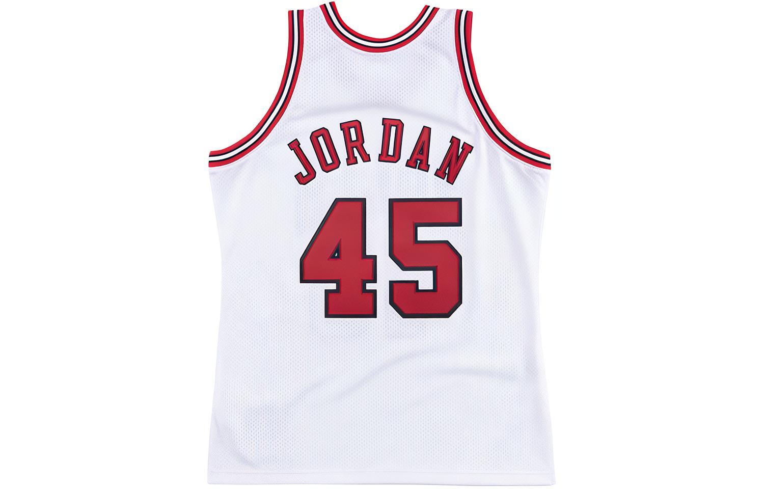 Mitchell Ness Basketball Jersey Men’s White