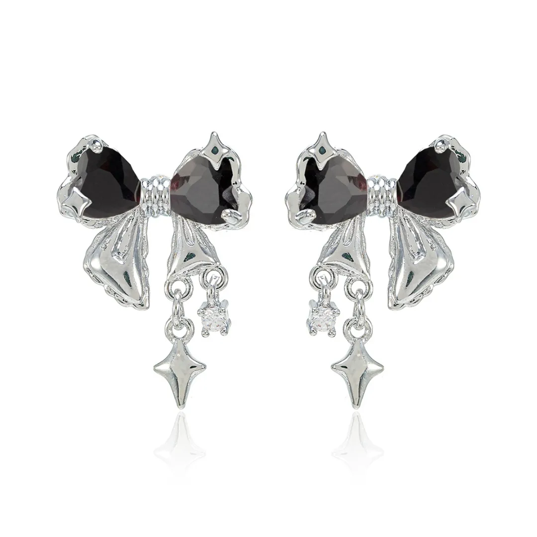 CMFY 999 Fine Silver Stud Earrings Women's
