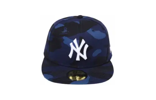 Bape X Mlb New Era Yankees 59Fifty Fitted Cap